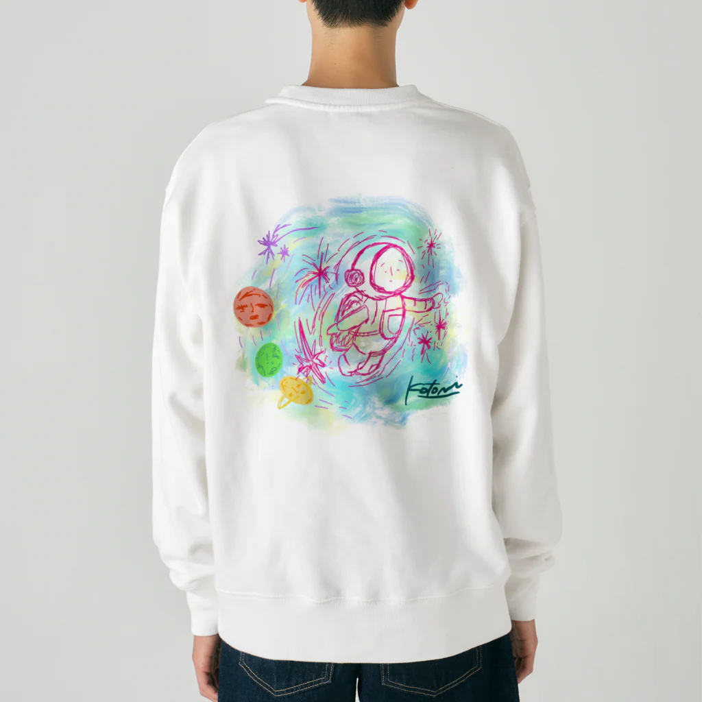 Cottonのゆにゔぁーす Heavyweight Crew Neck Sweatshirt