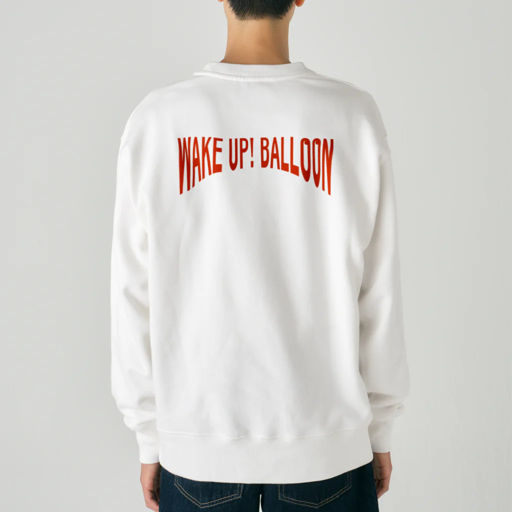 WakeUp!BalloonのRedBalloon Heavyweight Crew Neck Sweatshirt