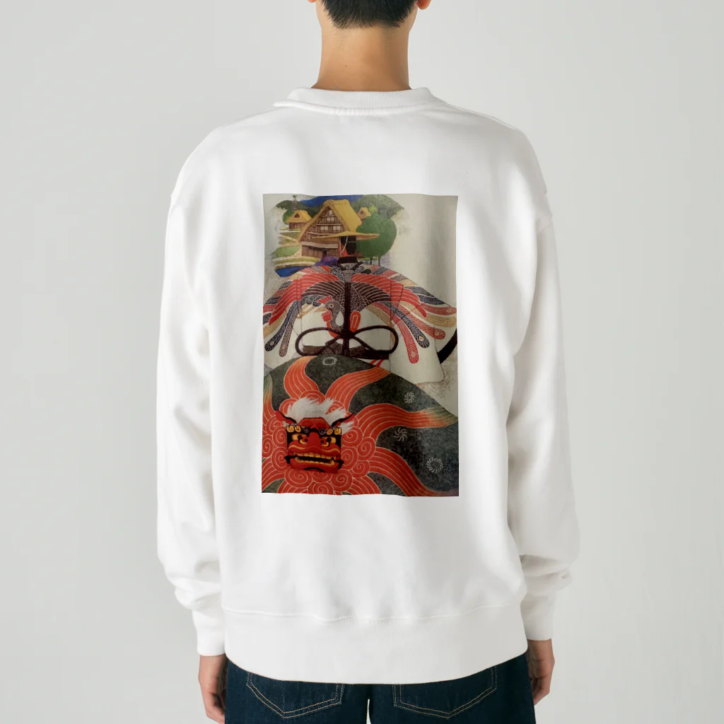 招福堂 玉屋の高山祭 Heavyweight Crew Neck Sweatshirt