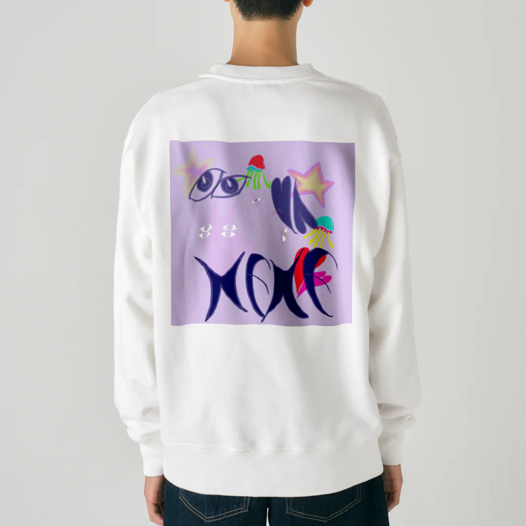 けけワールドのファンタジー×ハート Heavyweight Crew Neck Sweatshirt