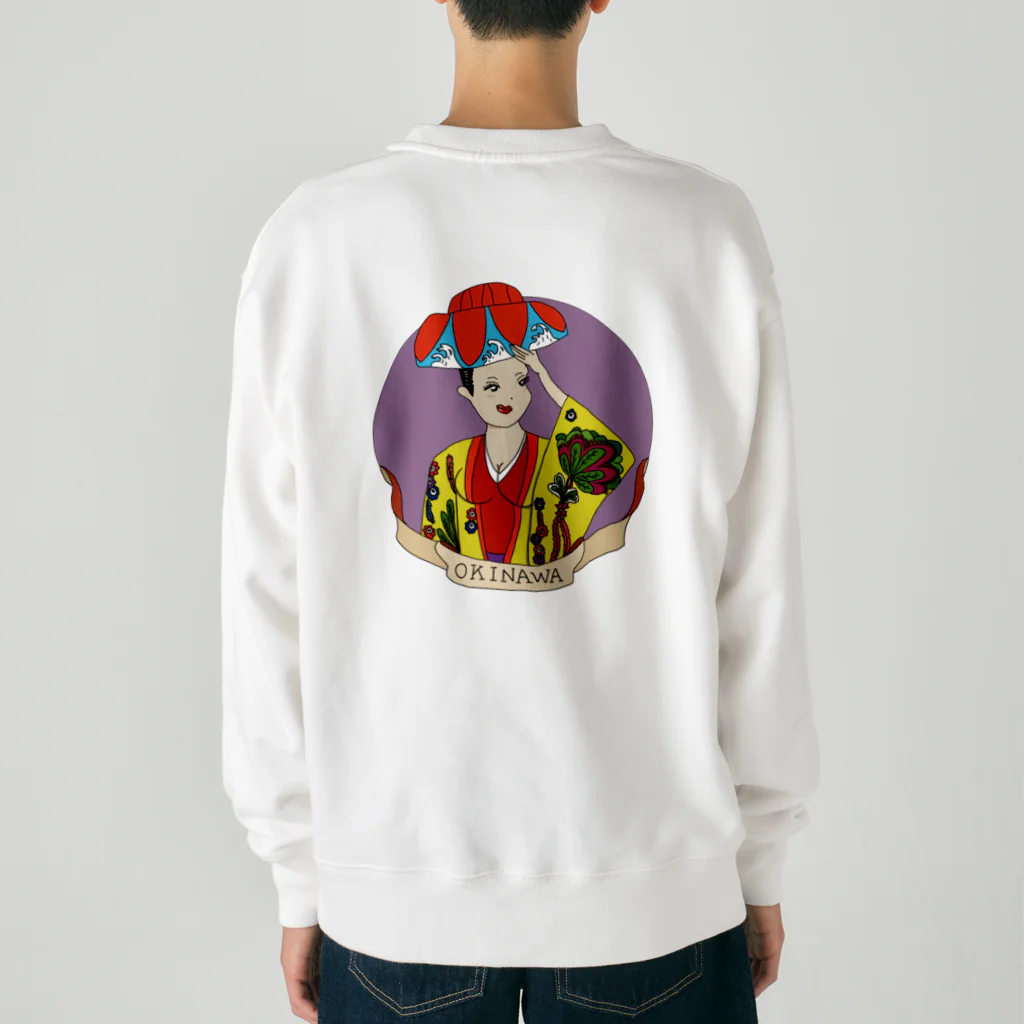 ロイヤルトサの55ショッピングのjapanese traditional okinawa カラーver Heavyweight Crew Neck Sweatshirt