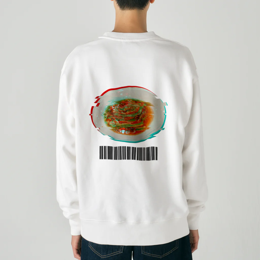 Jellyのラーメン大好き Heavyweight Crew Neck Sweatshirt