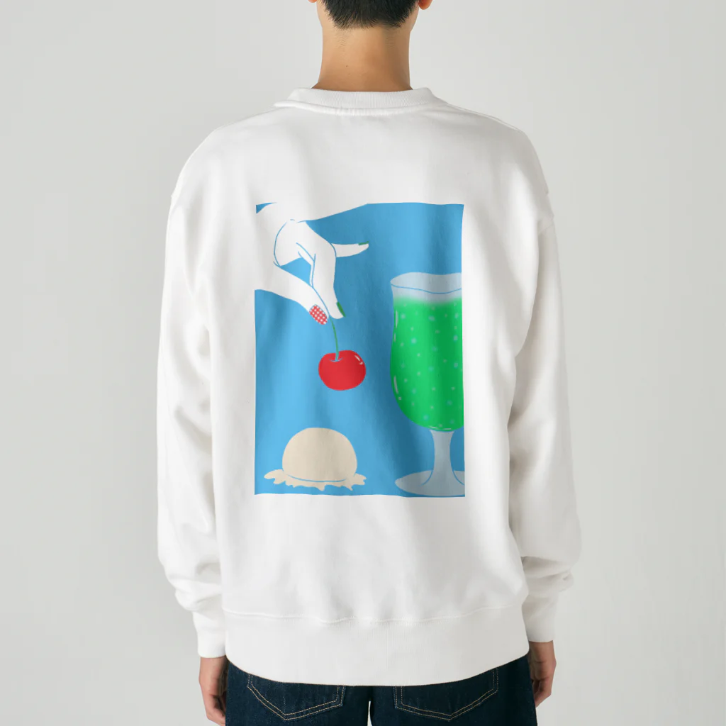 Noah^2のめろんそーだ Heavyweight Crew Neck Sweatshirt