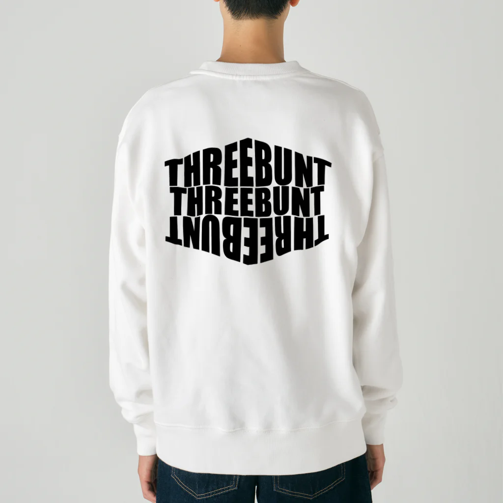 No.1632のTHREE BUNT (スリーバント） Heavyweight Crew Neck Sweatshirt