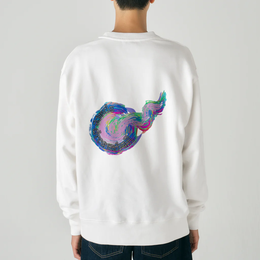 ZORUMEKIA あぞじぃーからの（zorumekia369）のspace dreamball Heavyweight Crew Neck Sweatshirt