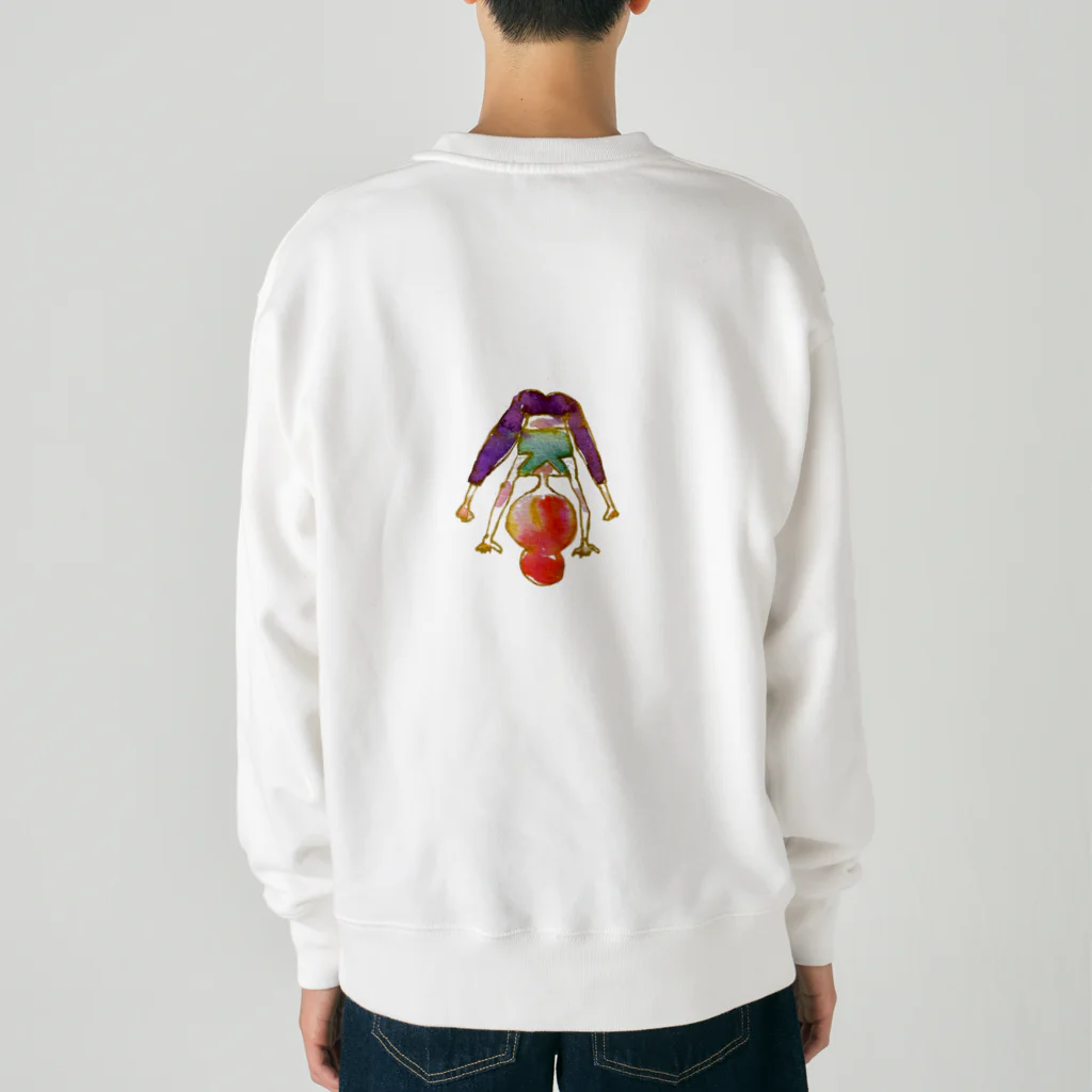 onmycolorの楽描き店のそばかすこちゃん with LOVE Heavyweight Crew Neck Sweatshirt