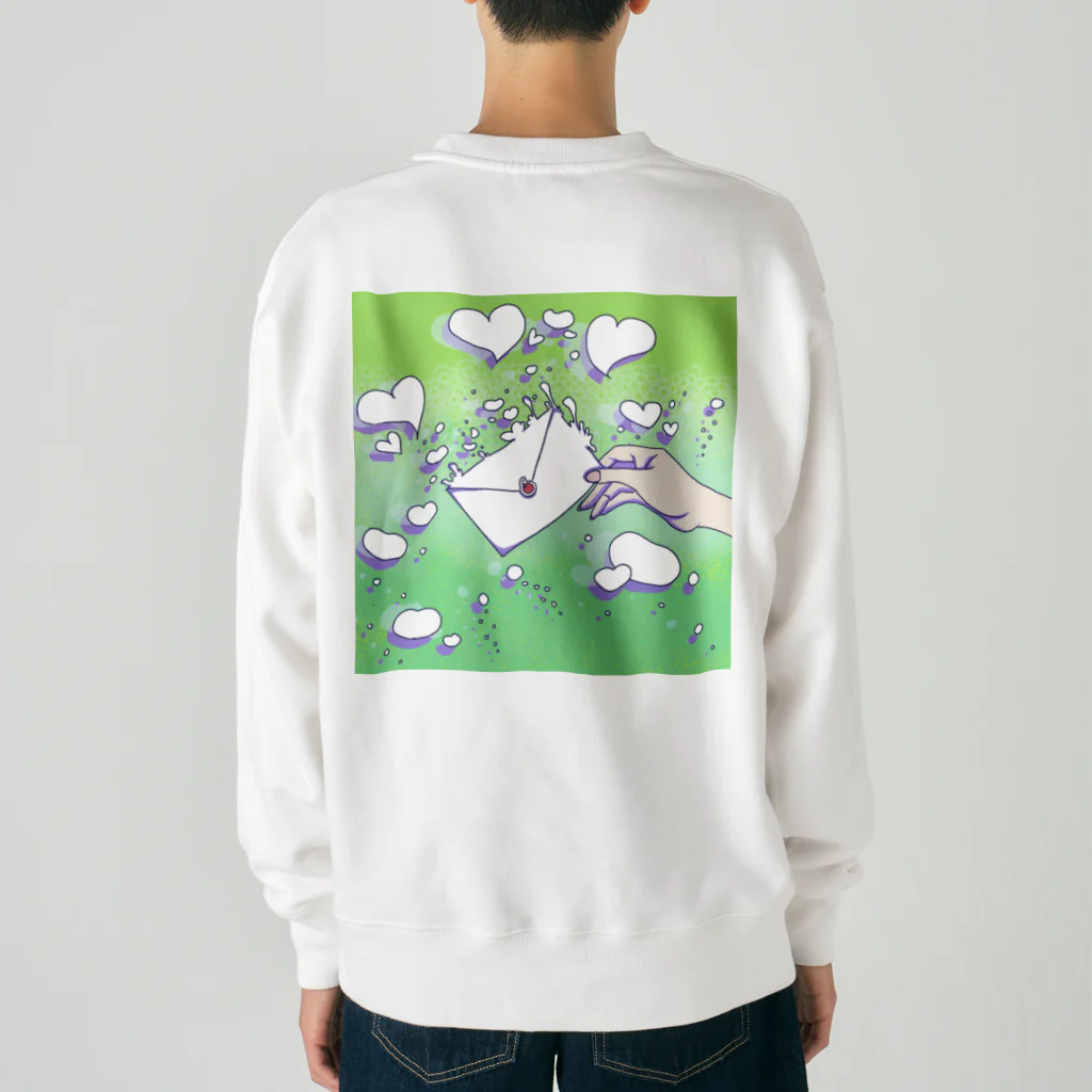 めいlyiiの初恋クリームソーダ Heavyweight Crew Neck Sweatshirt