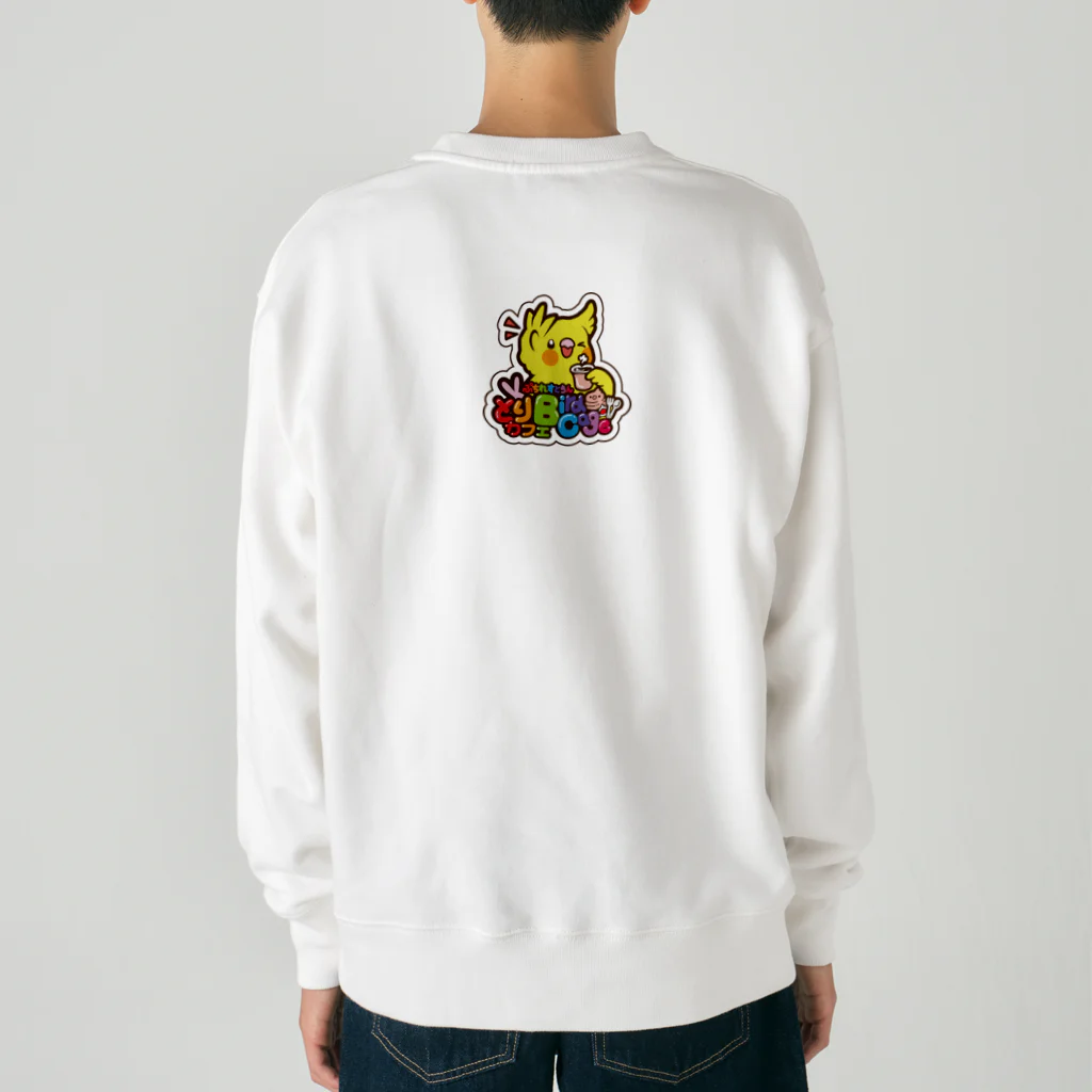 とりカフェBirdcageのバードケージオリジナルグッズ Heavyweight Crew Neck Sweatshirt