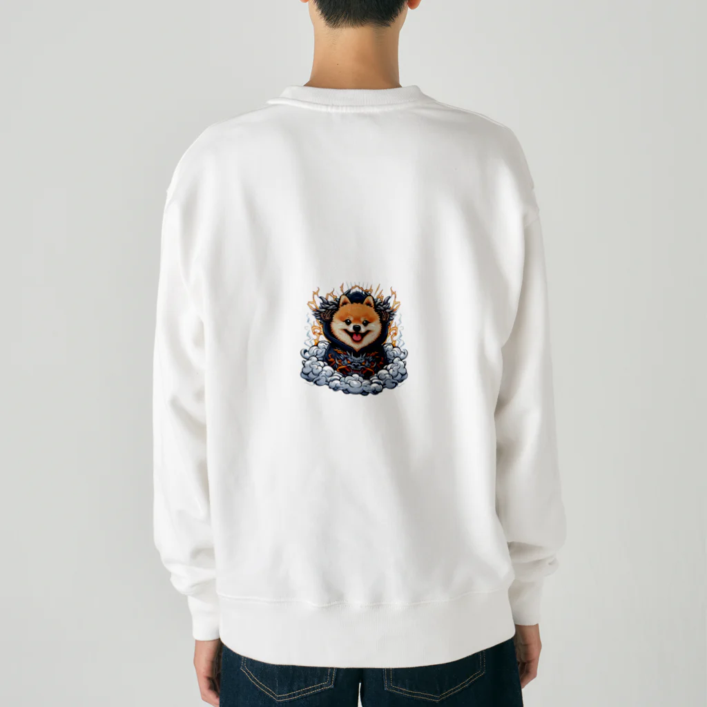 Pom-Dog'sのポメドラゴン Heavyweight Crew Neck Sweatshirt