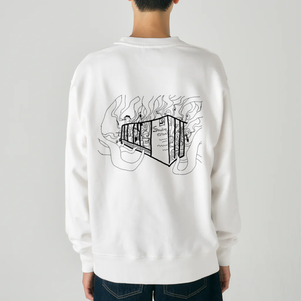 ギチギチ喫煙所のギチギチ喫煙所ヘビースウェット Heavyweight Crew Neck Sweatshirt