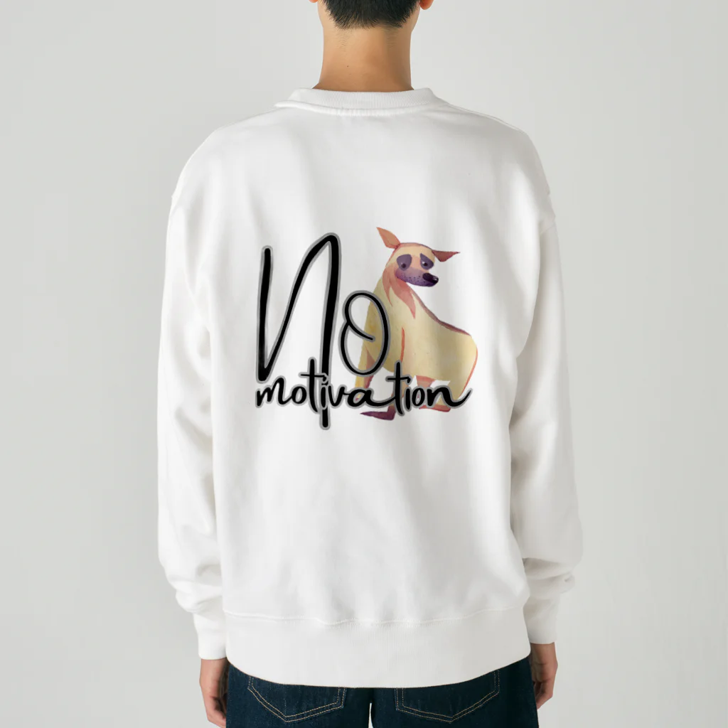 Tatsuyanのやる気なし犬 Heavyweight Crew Neck Sweatshirt