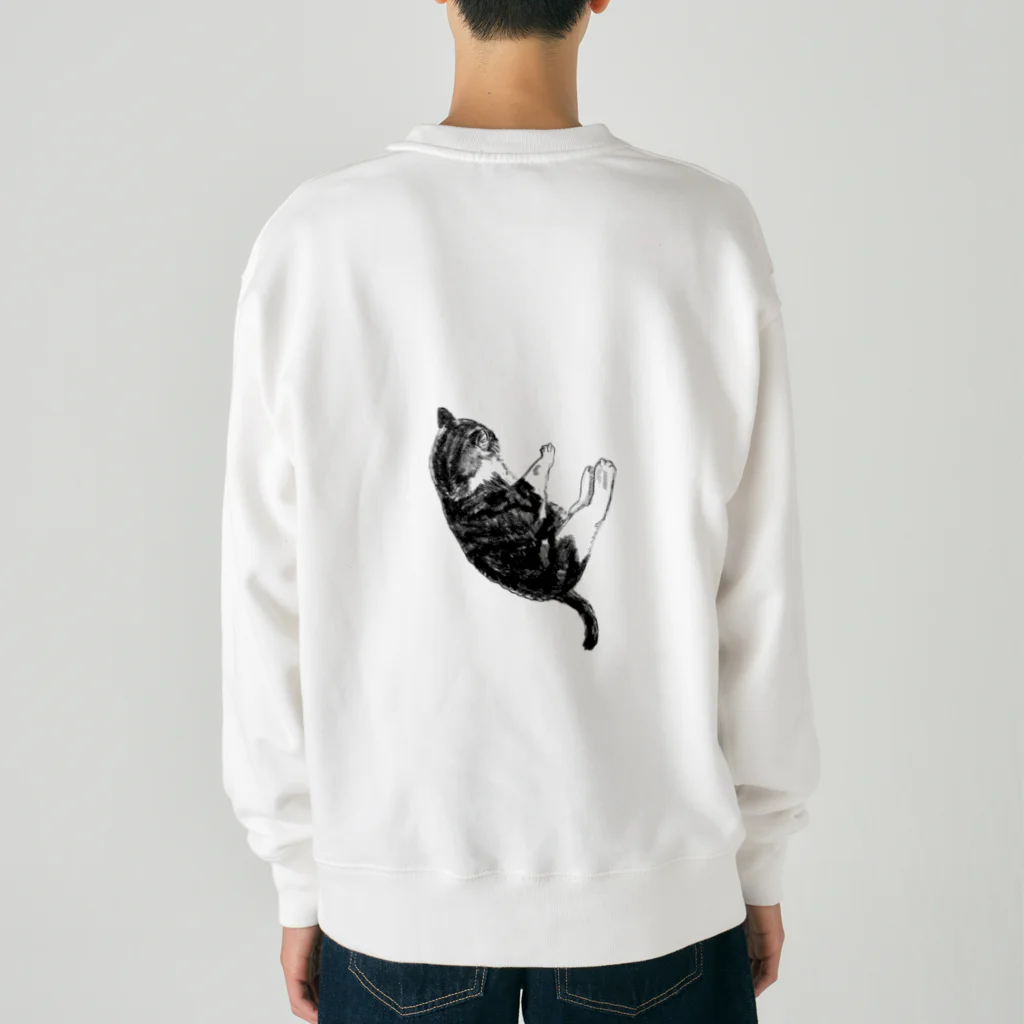 ayapplepieの実家のネコ② Heavyweight Crew Neck Sweatshirt