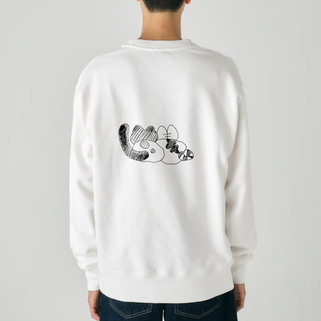 やせいでてんねんのトトノノ Heavyweight Crew Neck Sweatshirt