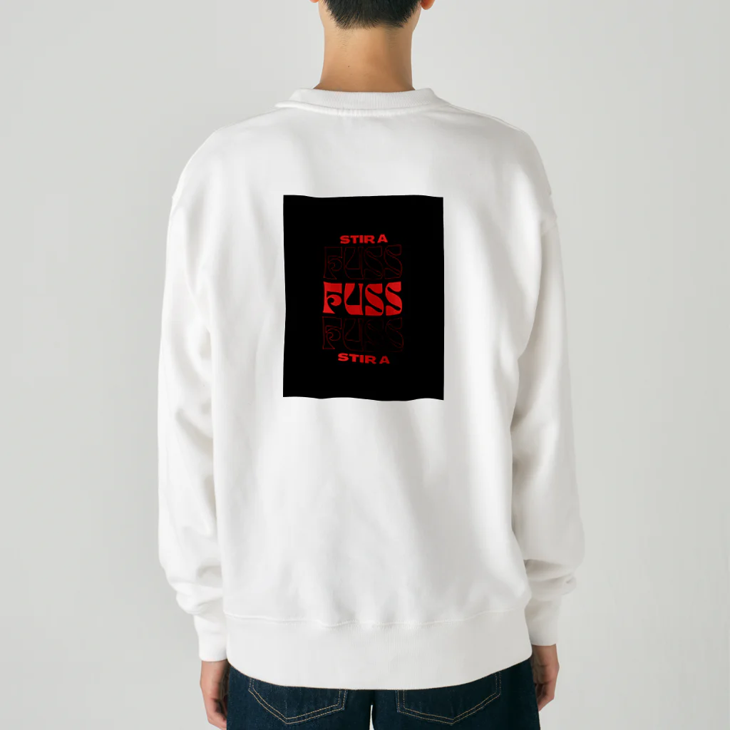 レモングラスのSTIR A FUSS 騒動 Heavyweight Crew Neck Sweatshirt