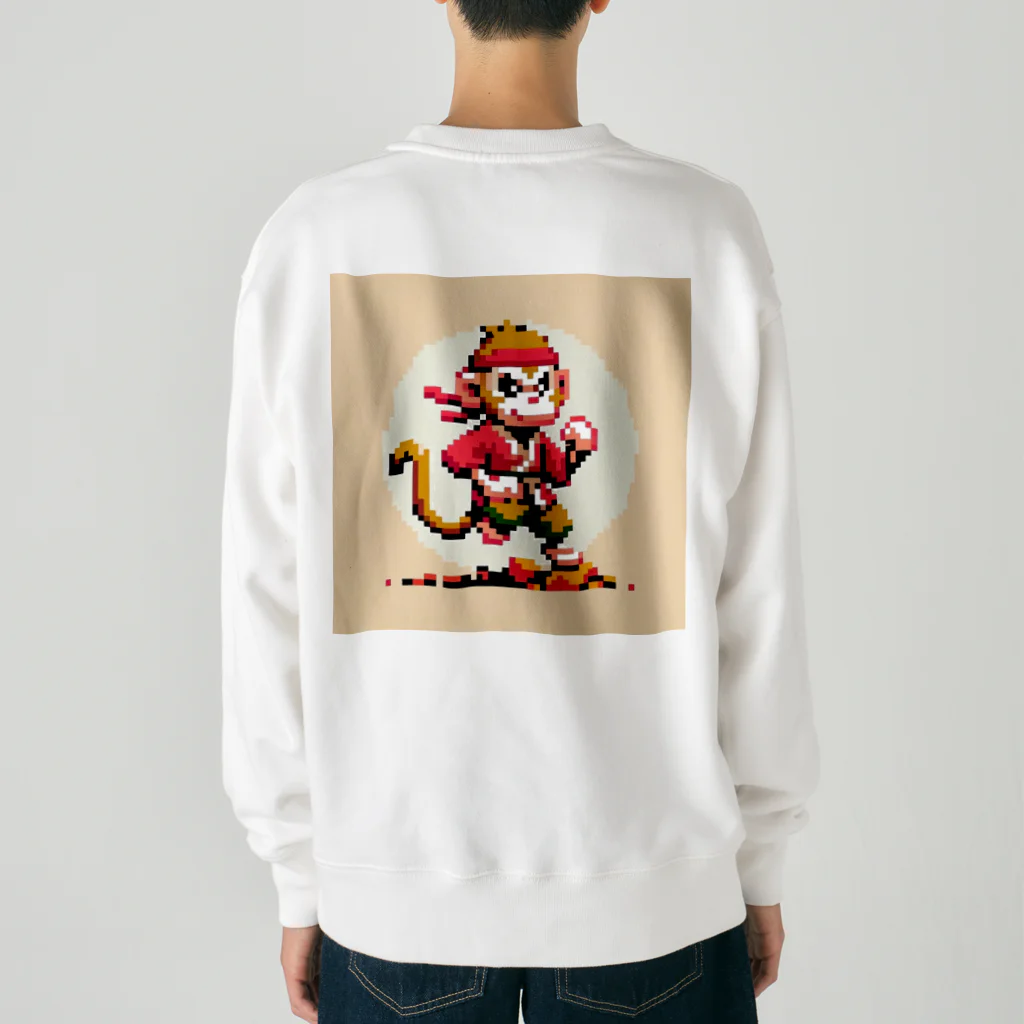 Ai_momotaro_diaryのMOMOTARO8bit Heavyweight Crew Neck Sweatshirt