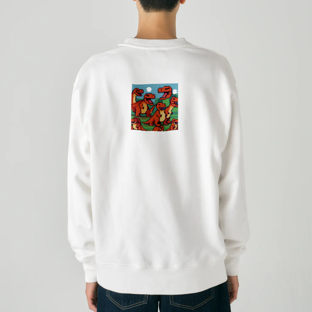 jj2424のティラノサウルス5 Heavyweight Crew Neck Sweatshirt