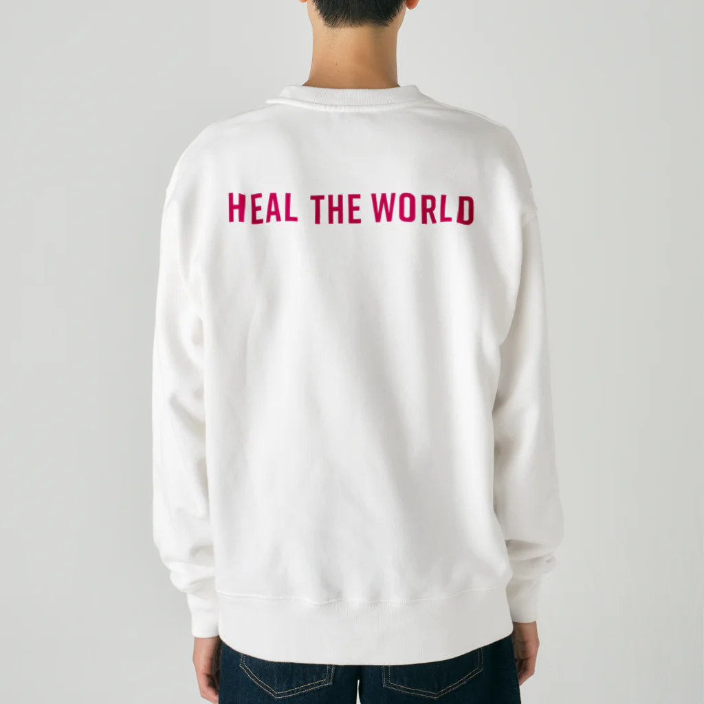 GreenCrystalのHeal the world Heavyweight Crew Neck Sweatshirt