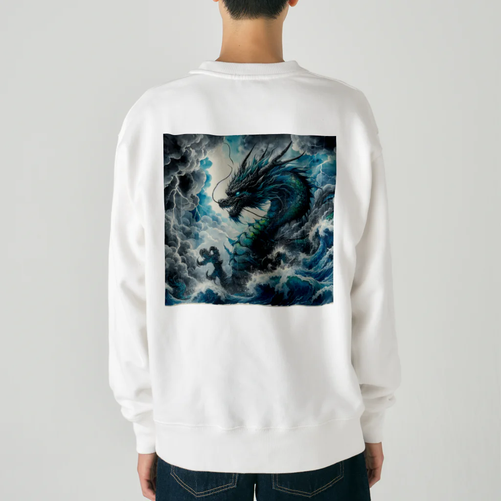 gariz0のCool dragon Heavyweight Crew Neck Sweatshirt