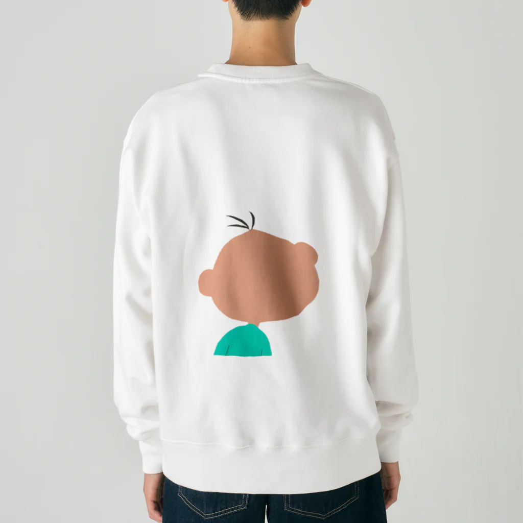 ザ☆めんまのお店の笑太郎（えみたろう） Heavyweight Crew Neck Sweatshirt