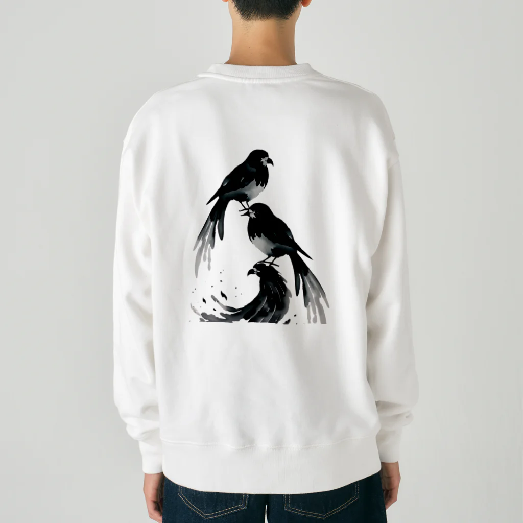 HakaショップのインクBard Heavyweight Crew Neck Sweatshirt