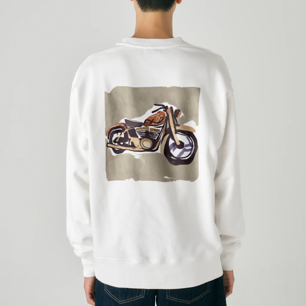 TILUのMotorcycle Heavyweight Crew Neck Sweatshirt