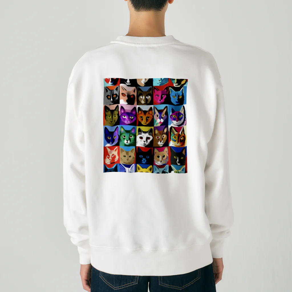 PAC (ポップアートキャット）のPAC (ポップアートキャット) Heavyweight Crew Neck Sweatshirt