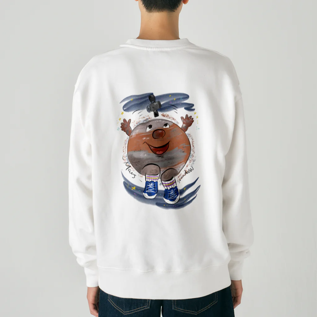 さとうです(イラスト)の火星くん Heavyweight Crew Neck Sweatshirt