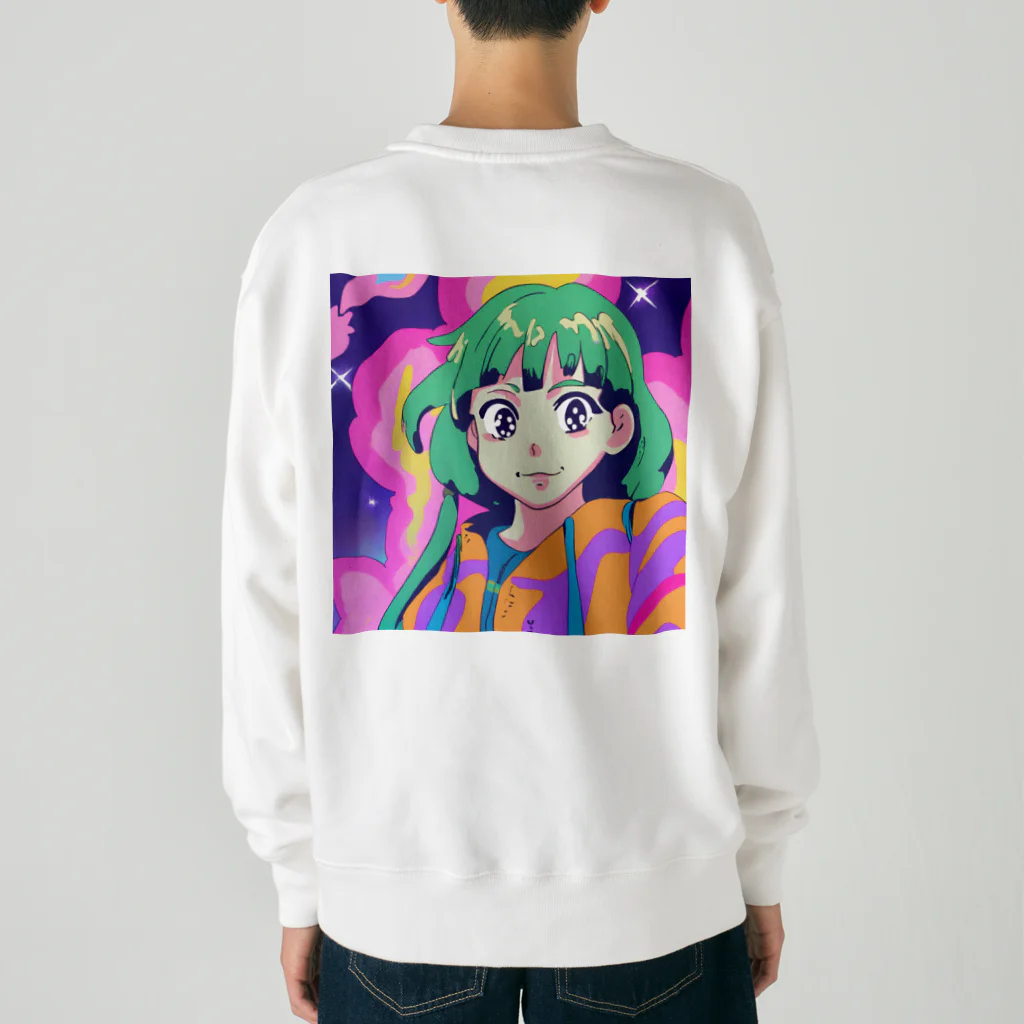 CutePopShopのCutePopGirl Heavyweight Crew Neck Sweatshirt