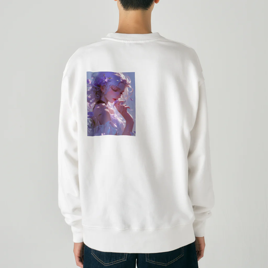 AQUAMETAVERSEの花の香りに囲まれて　ラフルール　1859 Heavyweight Crew Neck Sweatshirt