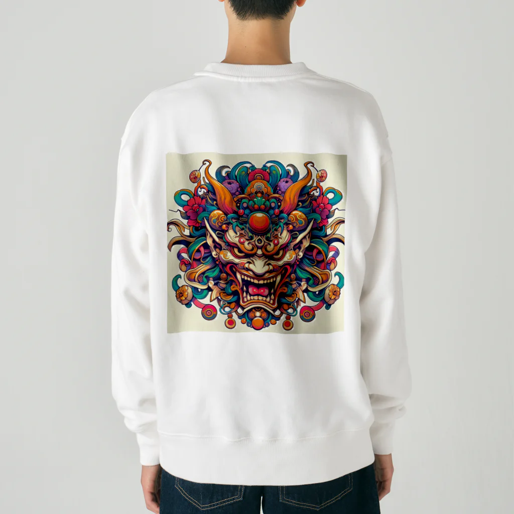 アズールソリューションズの光の神 ヒカリガミ Heavyweight Crew Neck Sweatshirt