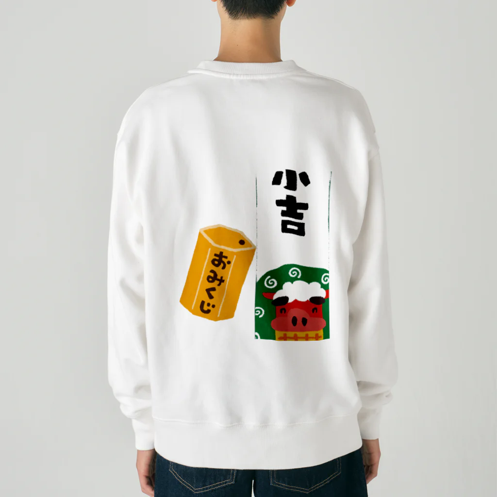 Happiness Home Marketのおみくじ小吉 Heavyweight Crew Neck Sweatshirt