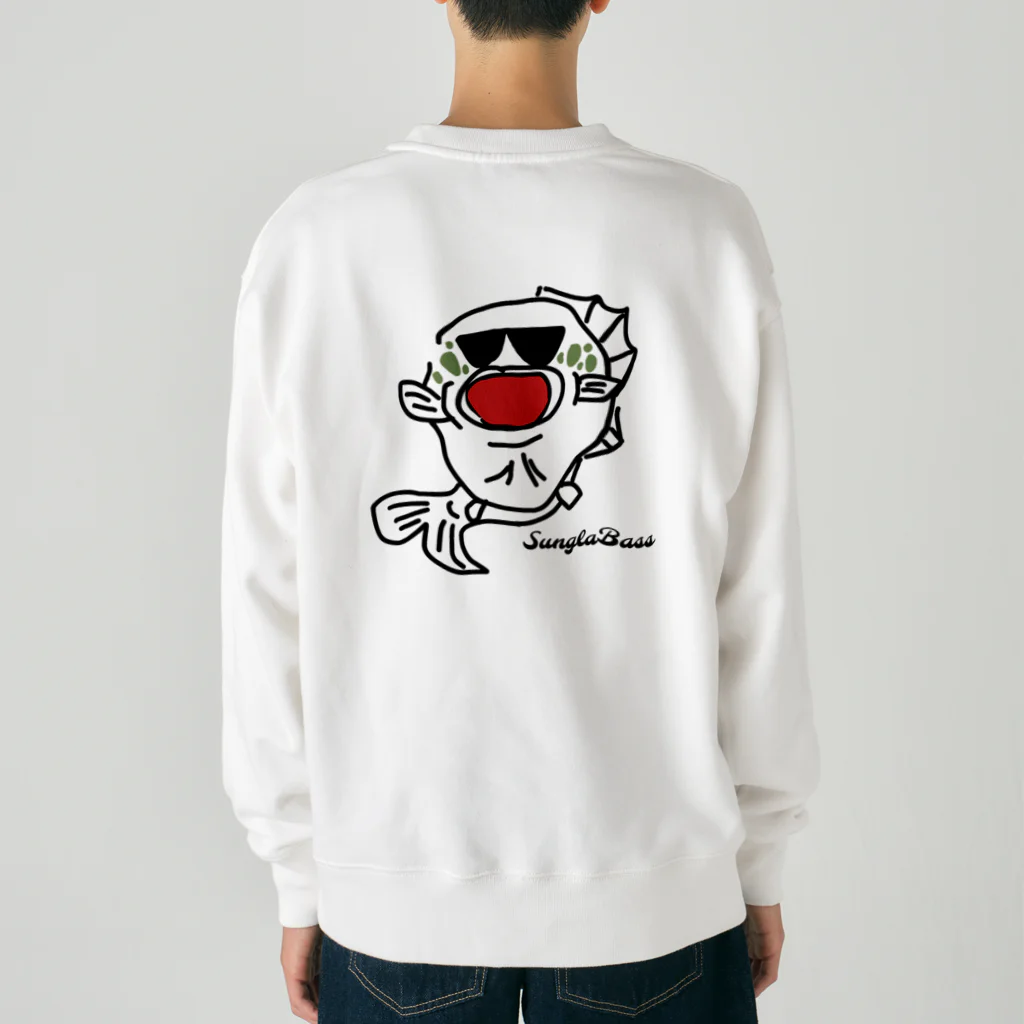 comaoのブラックバス　サングラバス Heavyweight Crew Neck Sweatshirt