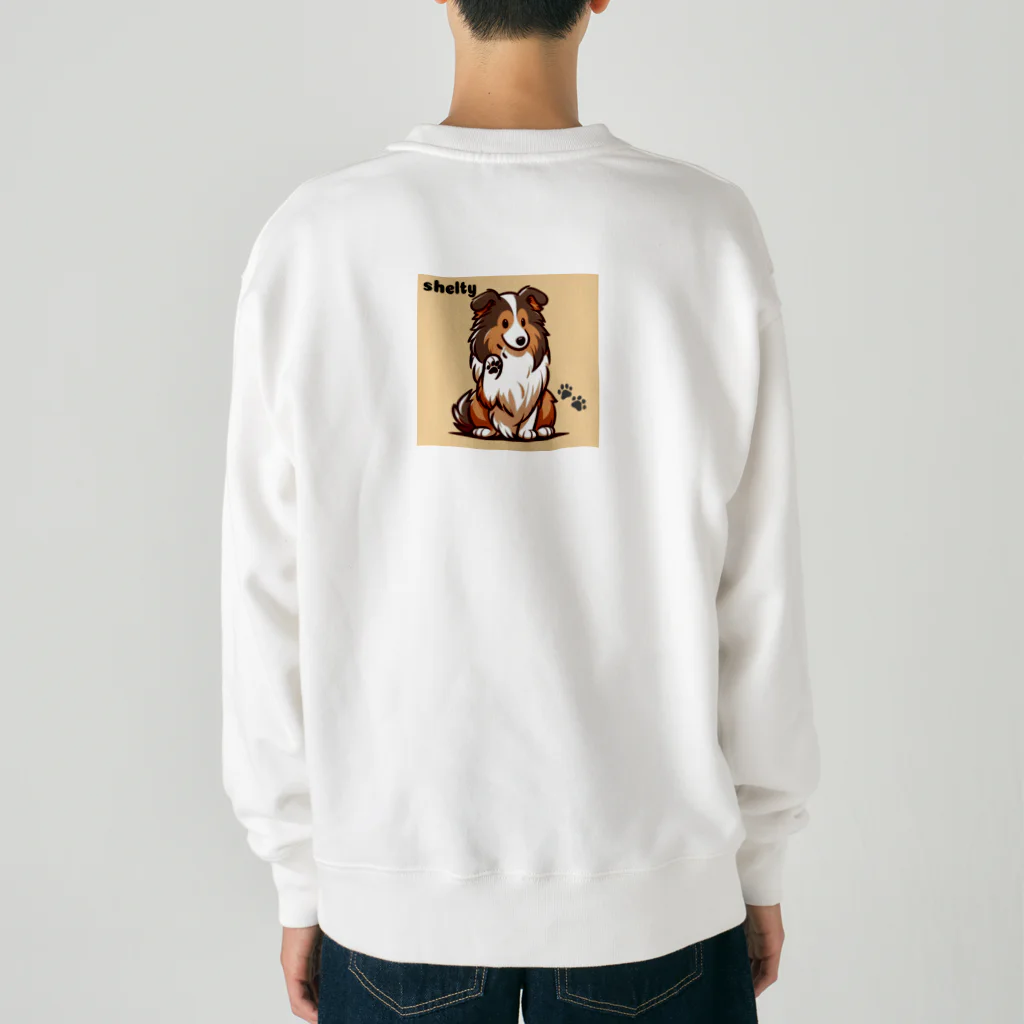 Mizのゆるハウスのシェルティタッチ！ Heavyweight Crew Neck Sweatshirt