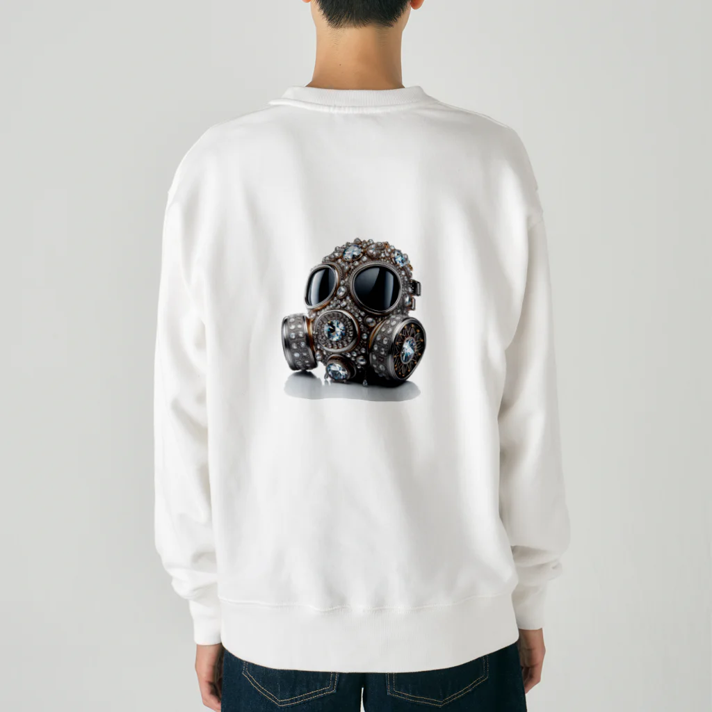 BABYLON  Channel　aiのダイヤモンドガスマスク Heavyweight Crew Neck Sweatshirt