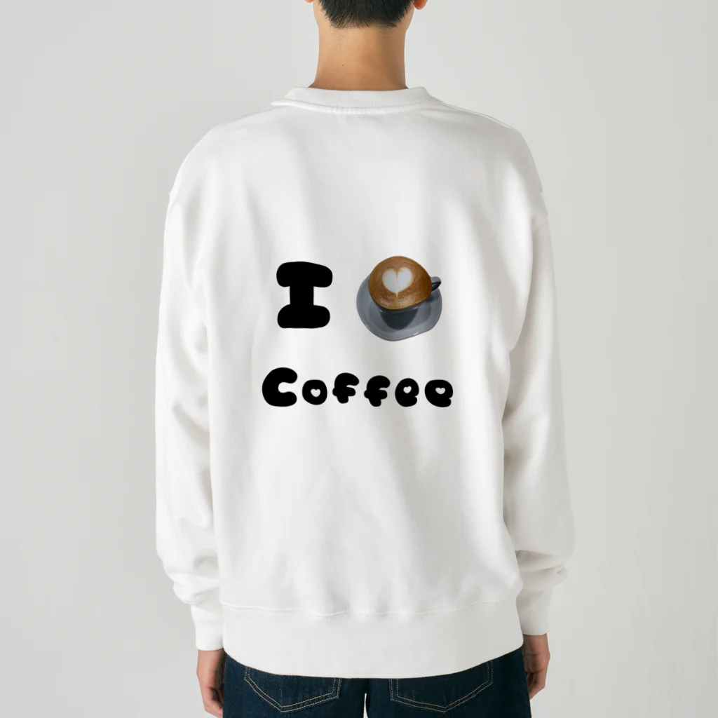 BIMAMECOFFEEのI♡coffee ヘビーウェイトスウェット