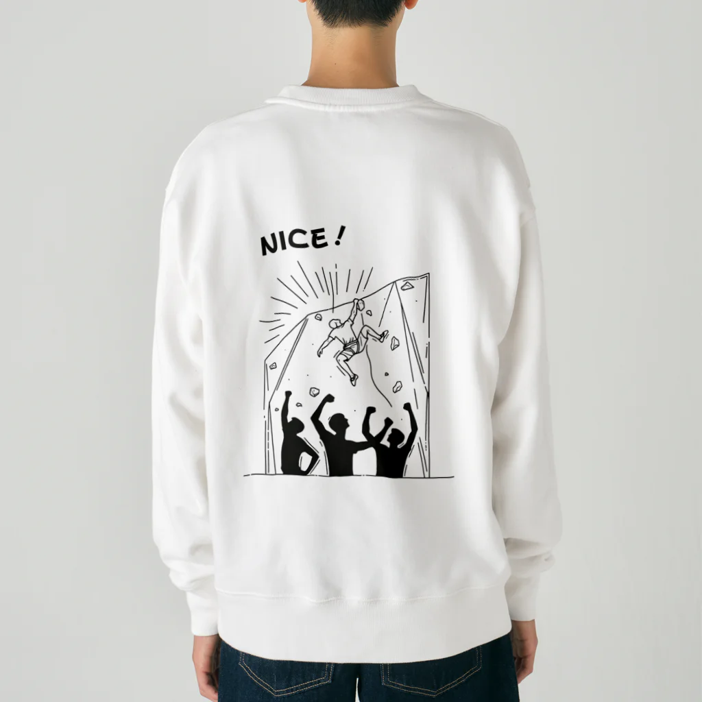 BORUMI┃ボルミーのNICE! Heavyweight Crew Neck Sweatshirt