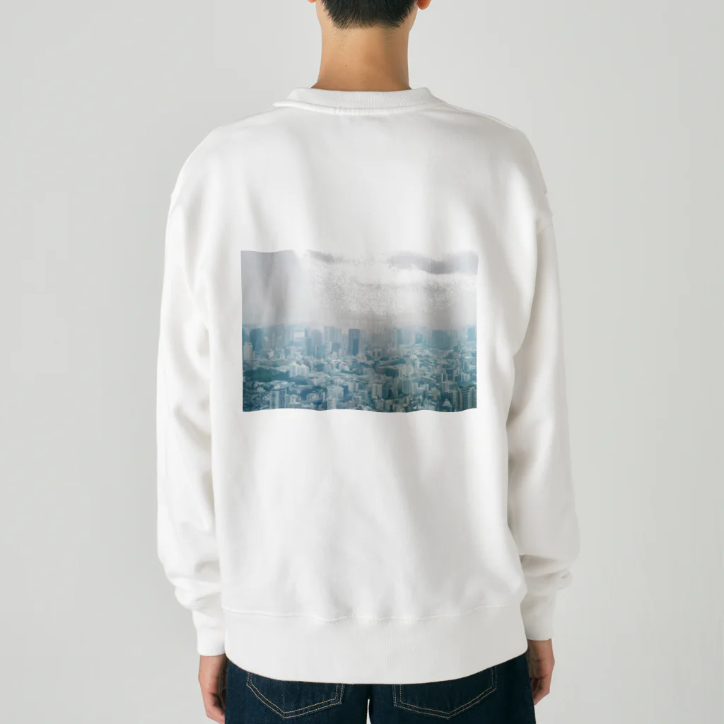 ばらん崎のわたしたちのまち Heavyweight Crew Neck Sweatshirt