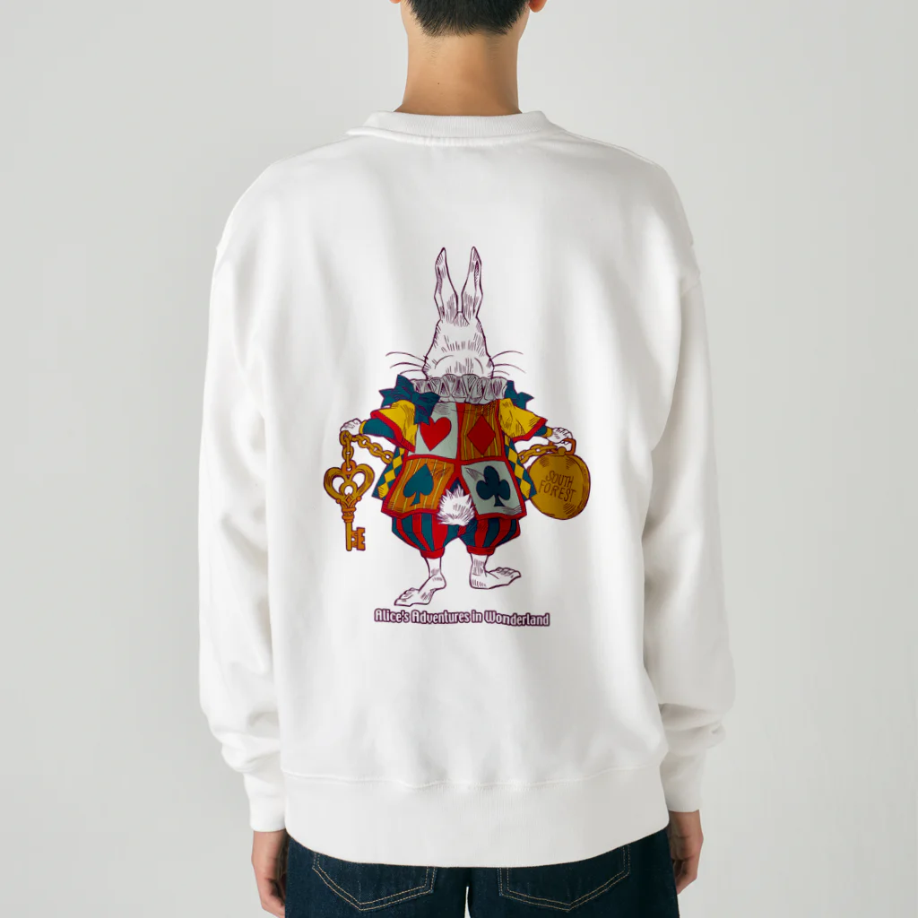 中島みなみのAlice White Rabbit アリスの白ウサギ Heavyweight Crew Neck Sweatshirt