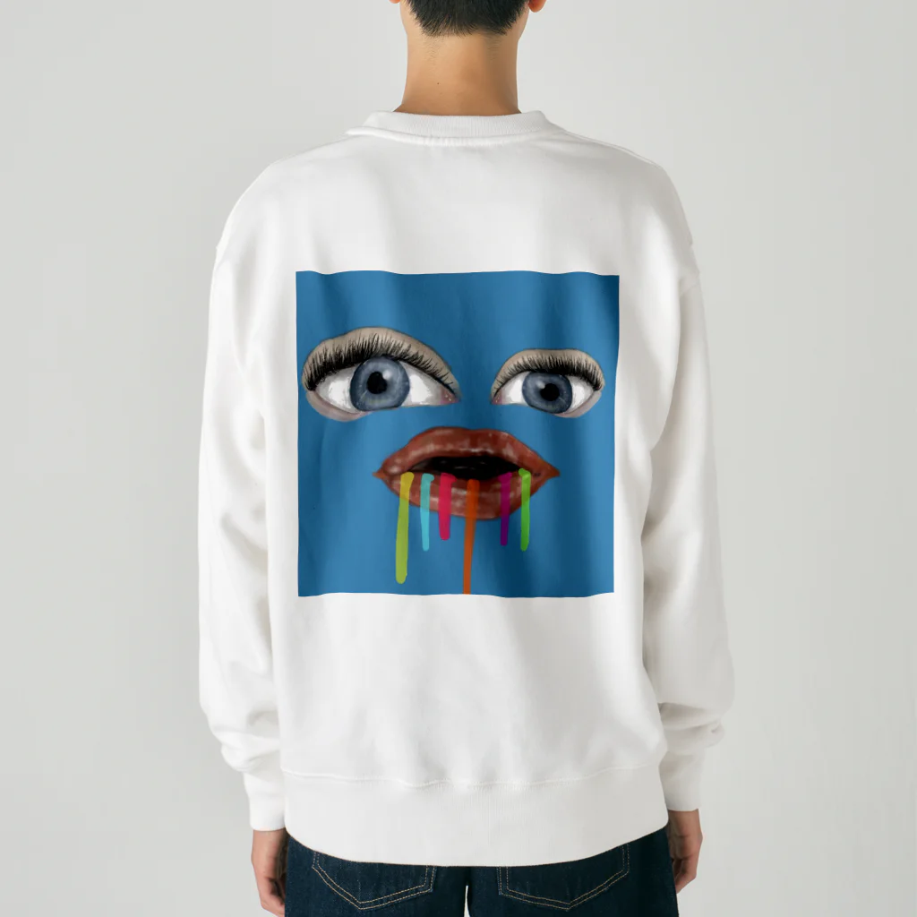 押付美術館のじゅるる Heavyweight Crew Neck Sweatshirt