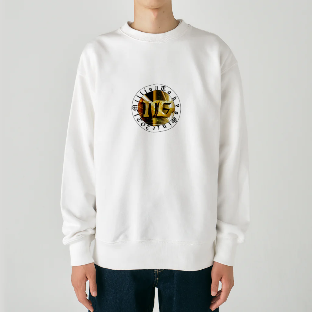 MillionGoldのmilliongold 公式グッズ Heavyweight Crew Neck Sweatshirt