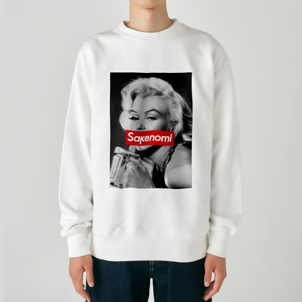 stereovisionのマリリン・モンローとsakenomi Heavyweight Crew Neck Sweatshirt