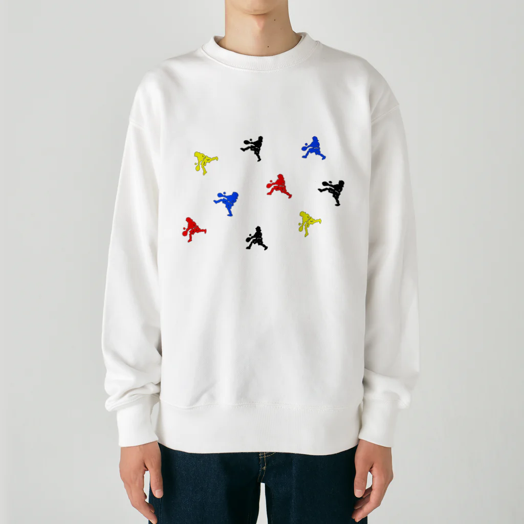 greetenのテニスめいいっぱい テニス Heavyweight Crew Neck Sweatshirt