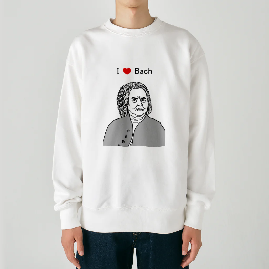 Takapi LaboratoryのJ.S.Bach  バッハ大先生 Heavyweight Crew Neck Sweatshirt