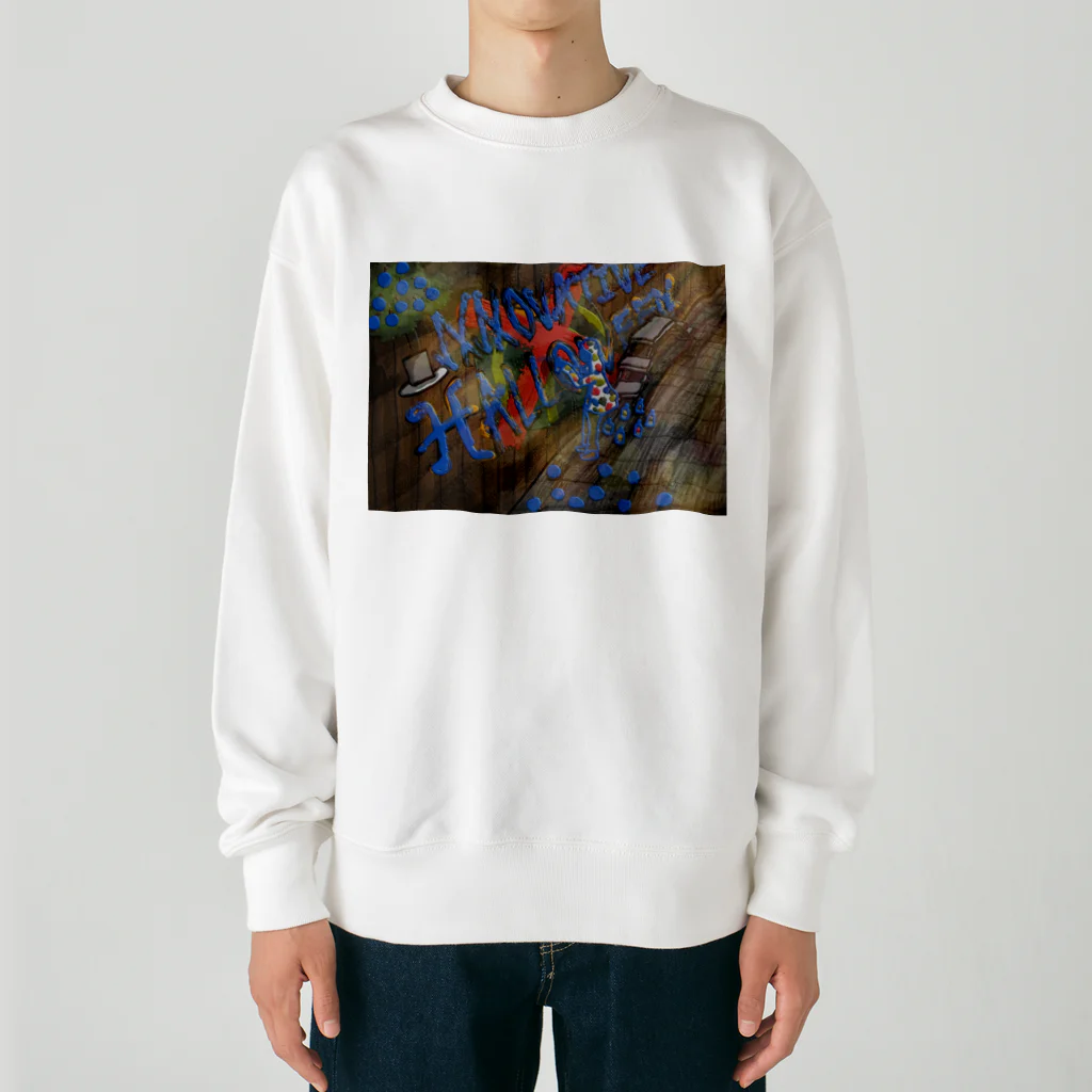 AkironBoy's_ShopのInnovative Halloween（革新的なハロウィン） Heavyweight Crew Neck Sweatshirt