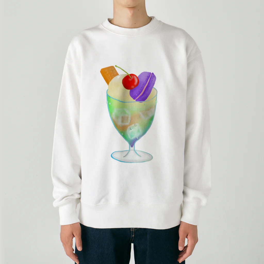 Lily bird（リリーバード）の懐かし新し⁉️クリームソーダ Heavyweight Crew Neck Sweatshirt