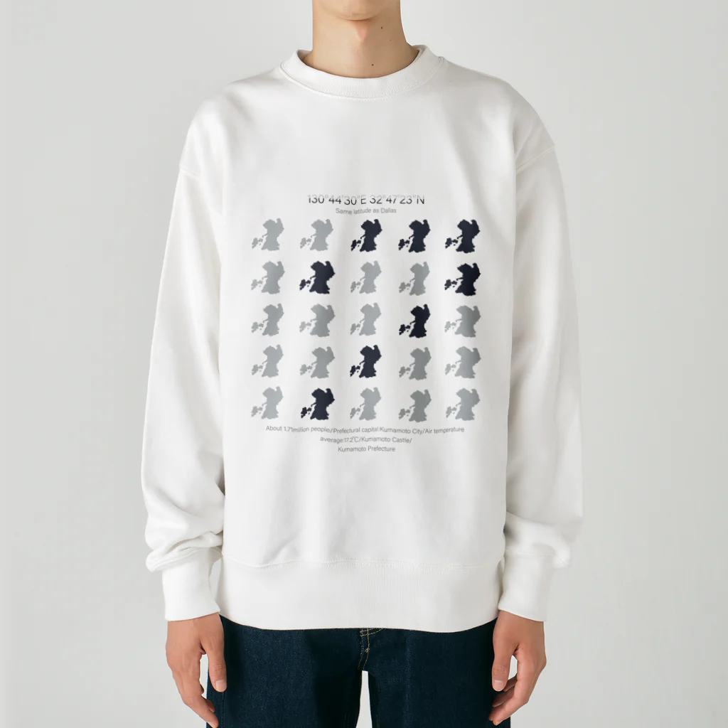 duckzの熊本県（クマモトのク） Heavyweight Crew Neck Sweatshirt