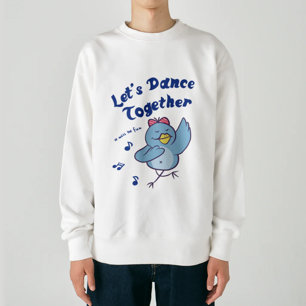  Millefy's shopのLet’s Dance Together ヘビーウェイトスウェット