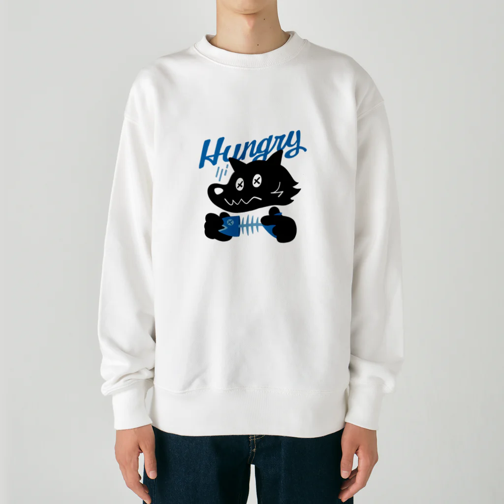 kocoon（コクーン）の空腹ハングリー犬 Heavyweight Crew Neck Sweatshirt