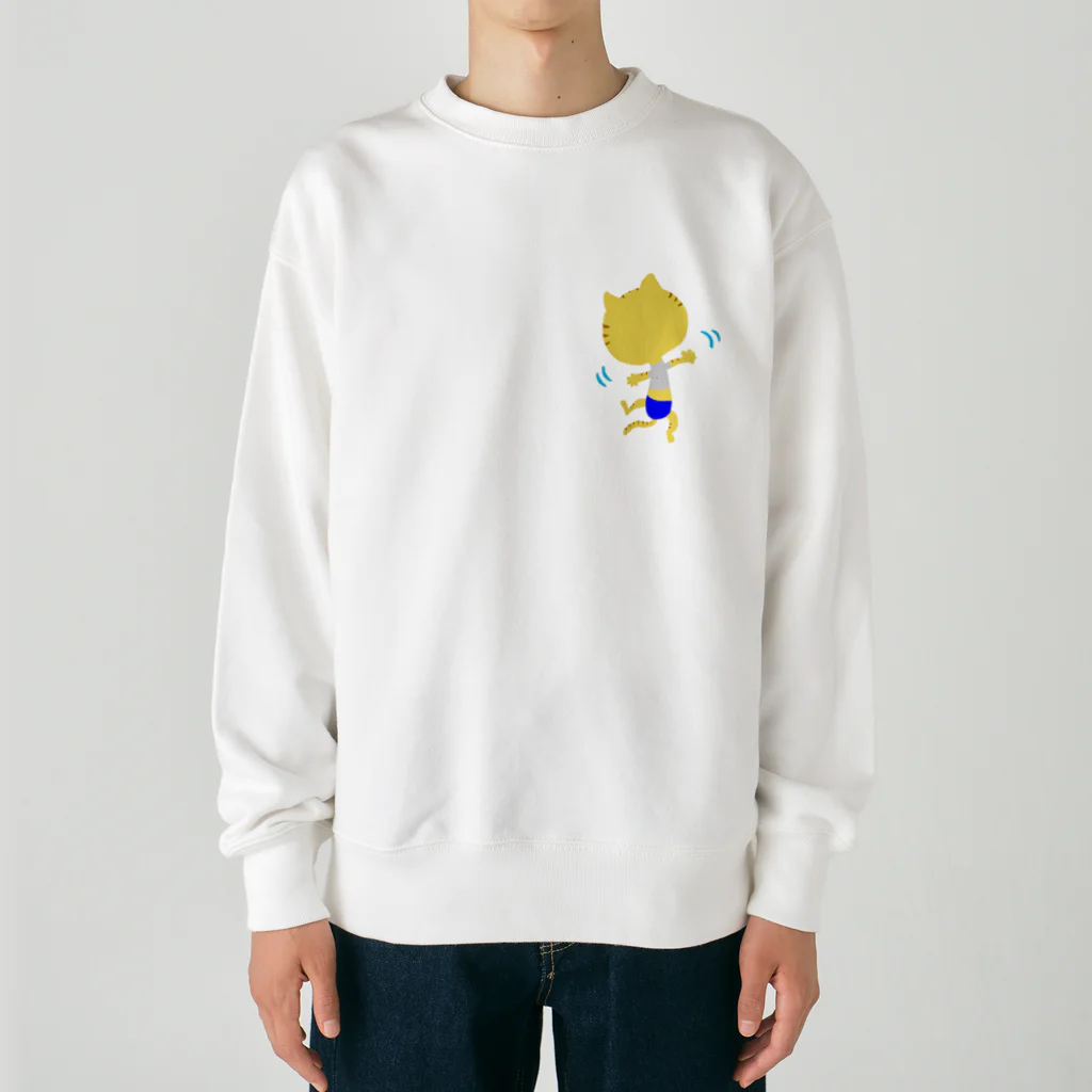 kayoko-Aのねこくんとダンス Heavyweight Crew Neck Sweatshirt