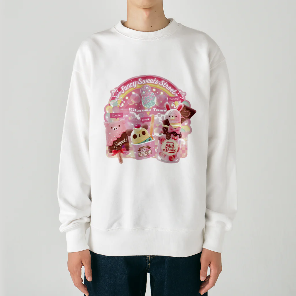 キラロマのFancy Sweets Street No.01 Heavyweight Crew Neck Sweatshirt